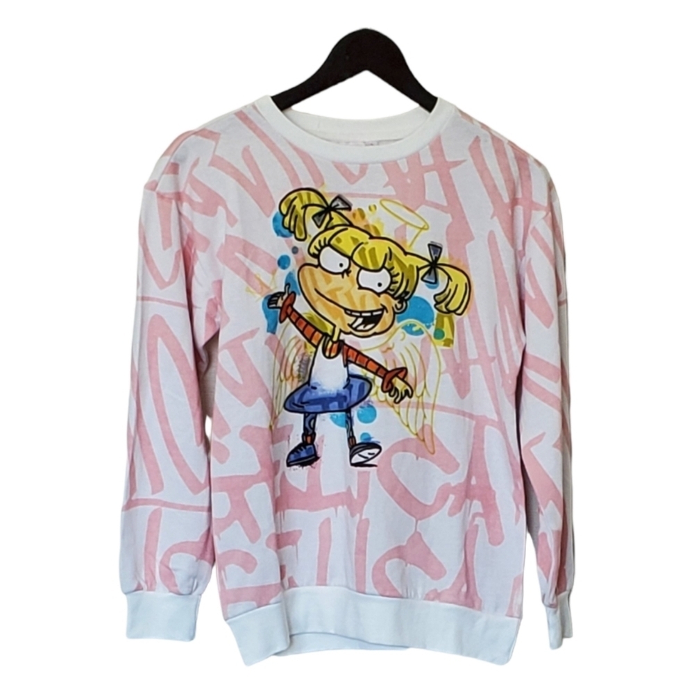 Nickelodeon Angelica Pickles Multicolored Sweatshirt Size Small New without Tags